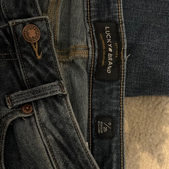 Dark Blue Women's Jeans - Picture 2 of 3